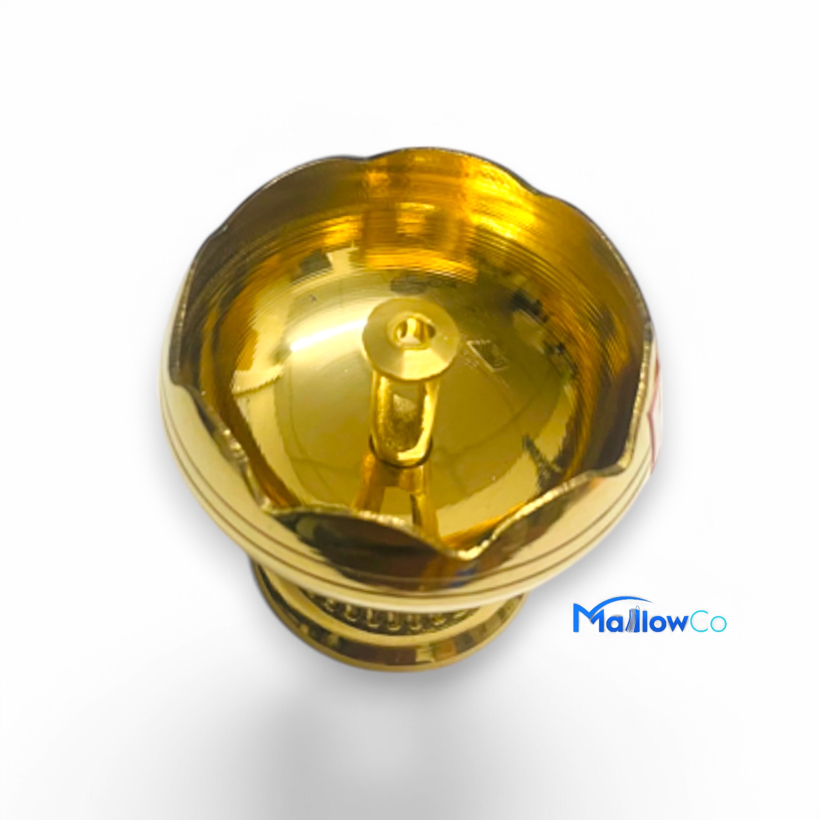 Golden Brass Kamal Dip Diyo - Festive & Occasions 1pcs - Image 2