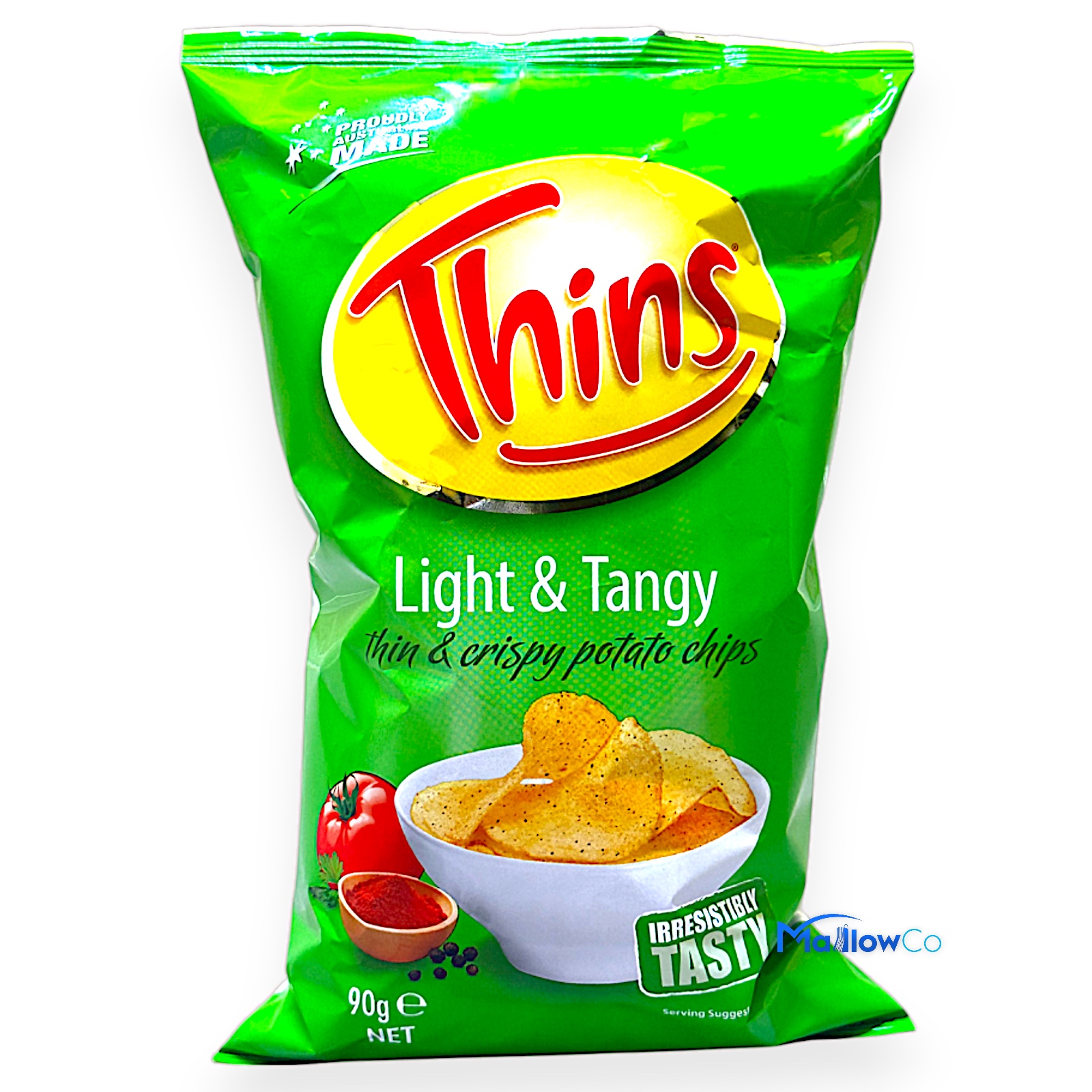 Thins Light & Tangy  Potato Chips 90gm - Grocery 90gm - Image 1