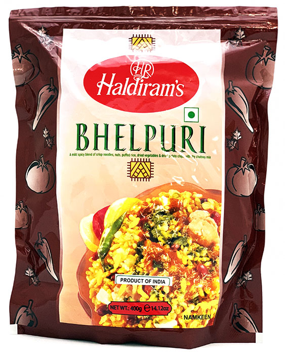 Haldiram's BhelPuri - Snacks & Biscuit 400gm by Haldiram - Image 1