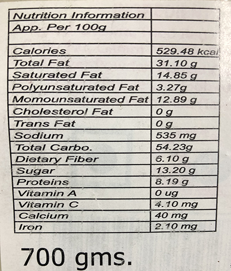 Joshi Phurandana - Snacks & Biscuit 700gm - Image 2