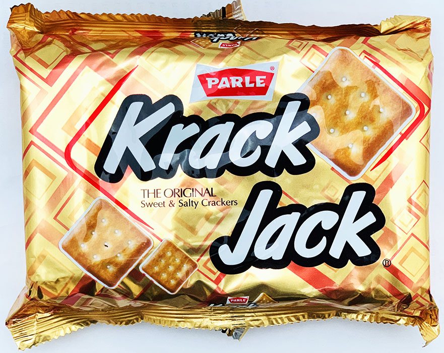 Parle Krack Jack - Snacks & Biscuit 60gm - Image 1