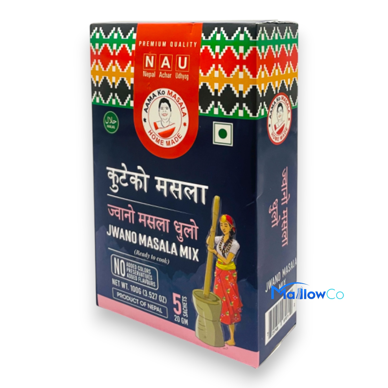 Aama Ko Masala Jwano Masala Mix Ready to Cook 100g - Spices & Premix 1pcs - Image 2