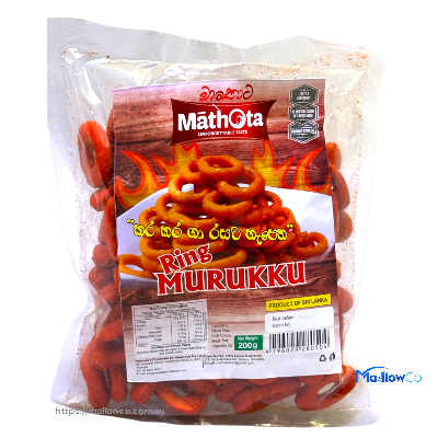 Mathota Ring Murukku - Snacks & Biscuit 200gm by Mathota - Image 1