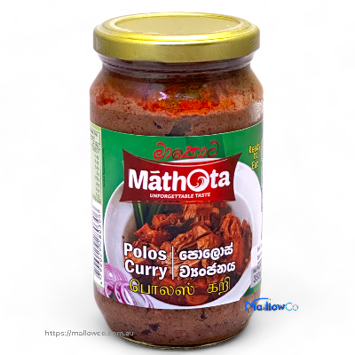 Mathota Polos Curry - Pickle & Chutney 350gm by Mathota - Image 2
