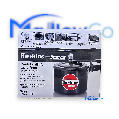 Hawkins Pressure Cooker Instaa 3 Litre , Gas + Induction Inner Lid, Tall Body - Kitchen & Utensils 1pcs - Image 3