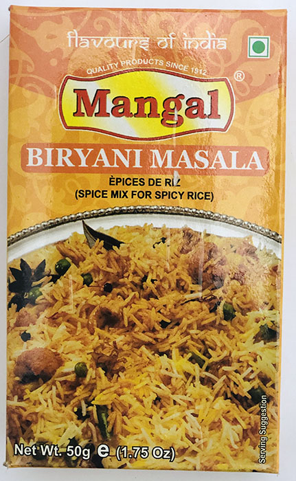 Mangal Biryani Masala - Spices & Premix 50gm by Mangal - Image 1