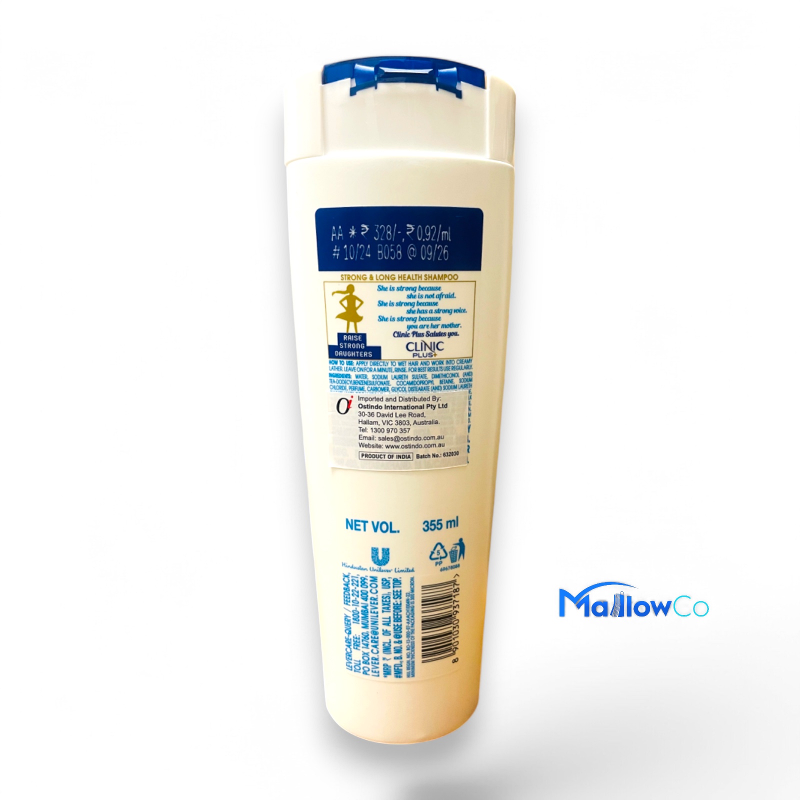 Clinic Plus Health Shampo 355ml - Cosmetics & Health 1pcs - Image 2