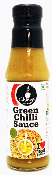 Green Chilli Sauce - Pickle & Chutney 190gm - Image 1