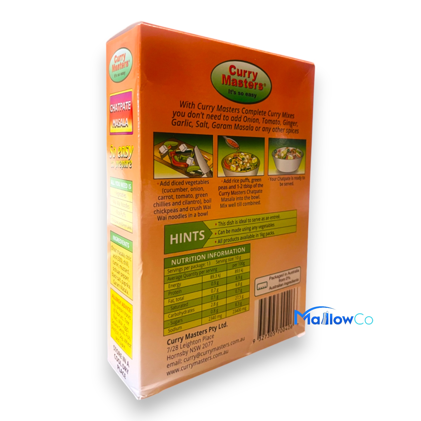 Curry Master Chatpate Masala - Spices & Premix 1pcs by Curry Master - Image 3