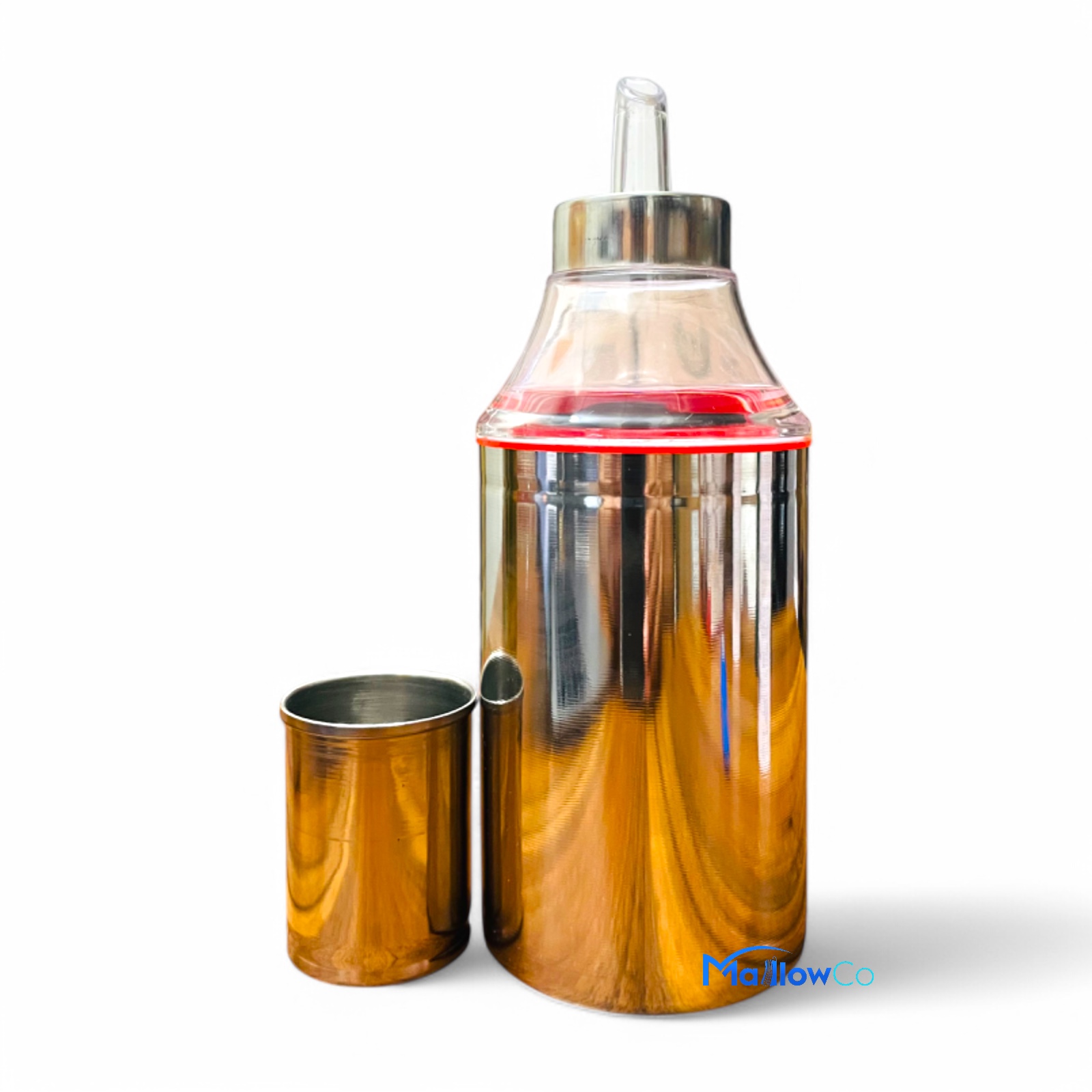 Oil Pourer Stainless Steel 500ml - Kitchen & Utensils 1pcs - Image 4