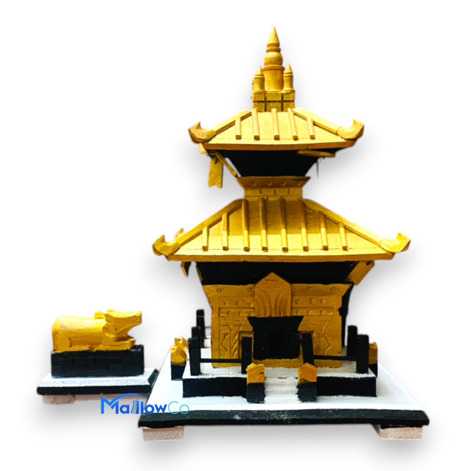 Nepali Handmade Replica Of Pashupatinath Temple 8 inch - Festive & Occasions 1pcs - Image 2