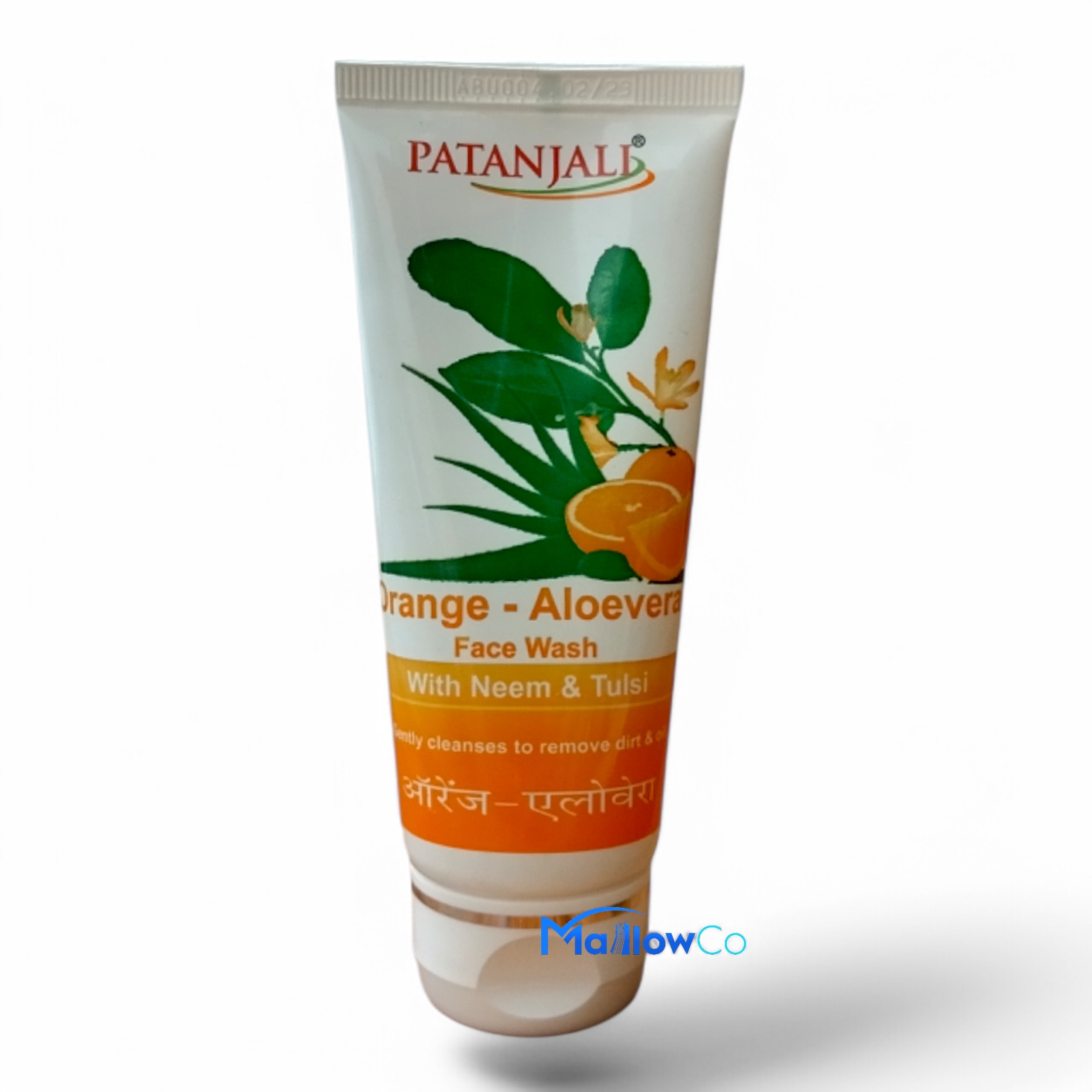 Patanjali Orange and Aloevera Face Wash - Cosmetics & Health 1pcs - Image 1