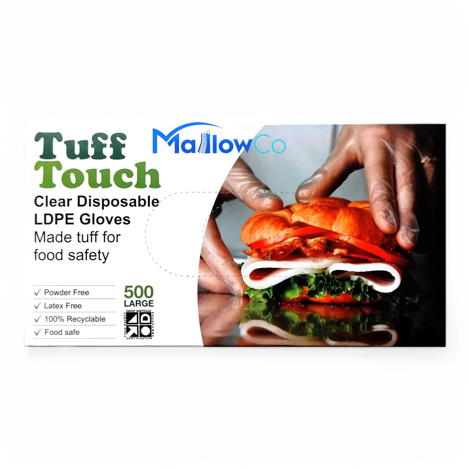 Tuff Touch Disposable Gloves - Cosmetics & Health 1pcs - Image 2