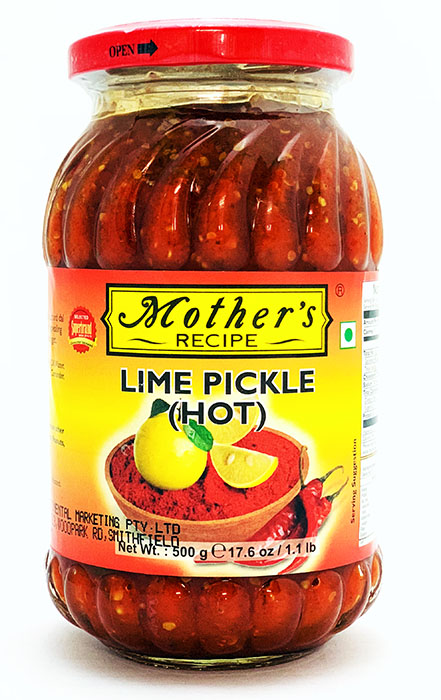 Mother's Lime Pickle Hot - Pickle & Chutney 500gm - Image 1