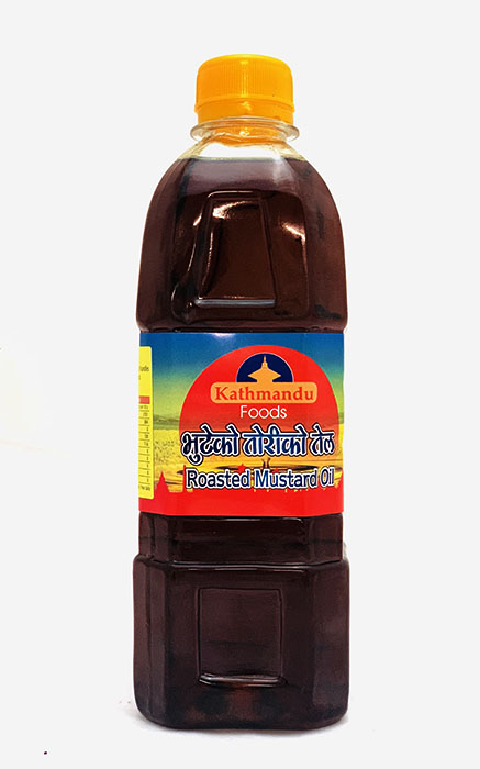 Roasted Mustard Oil - Nuts,Ghee & Oil 500ml - Image 1