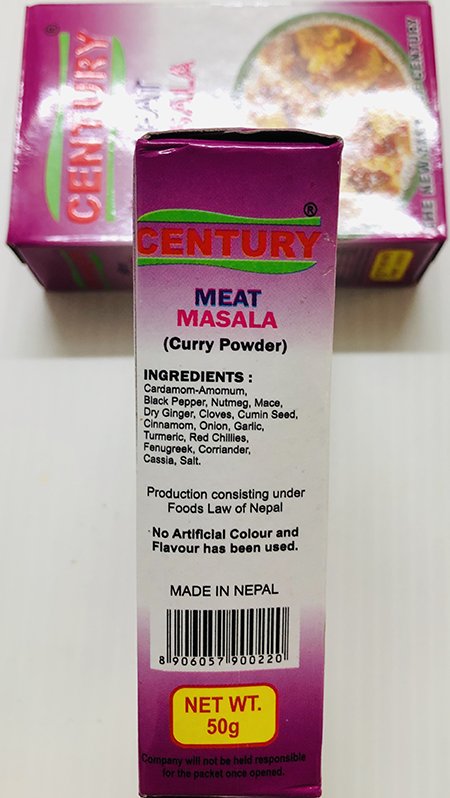 Century Meat Masala - Spices & Premix 1pcs by Century - Image 2