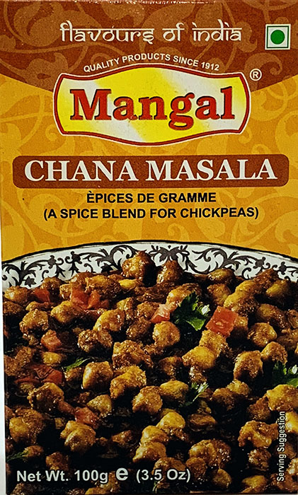 Mangal Chana Masala - Spices & Premix 1pcs by Mangal - Image 1
