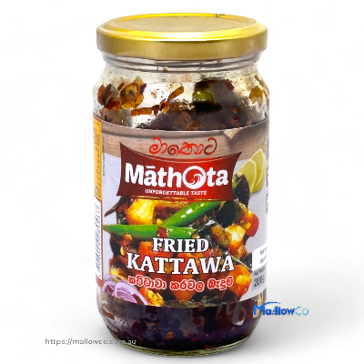 Mathota Fried Kattawa - Pickle & Chutney 200gm by Mathota - Image 1