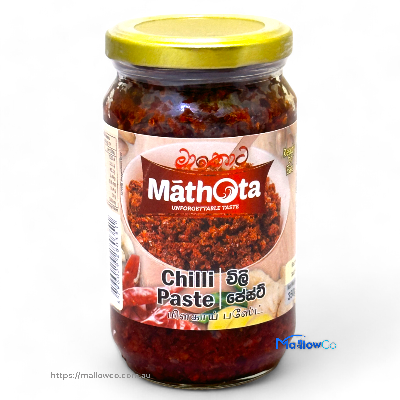Mathota Chilli Paste - Pickle & Chutney 350gm by Mathota - Image 1