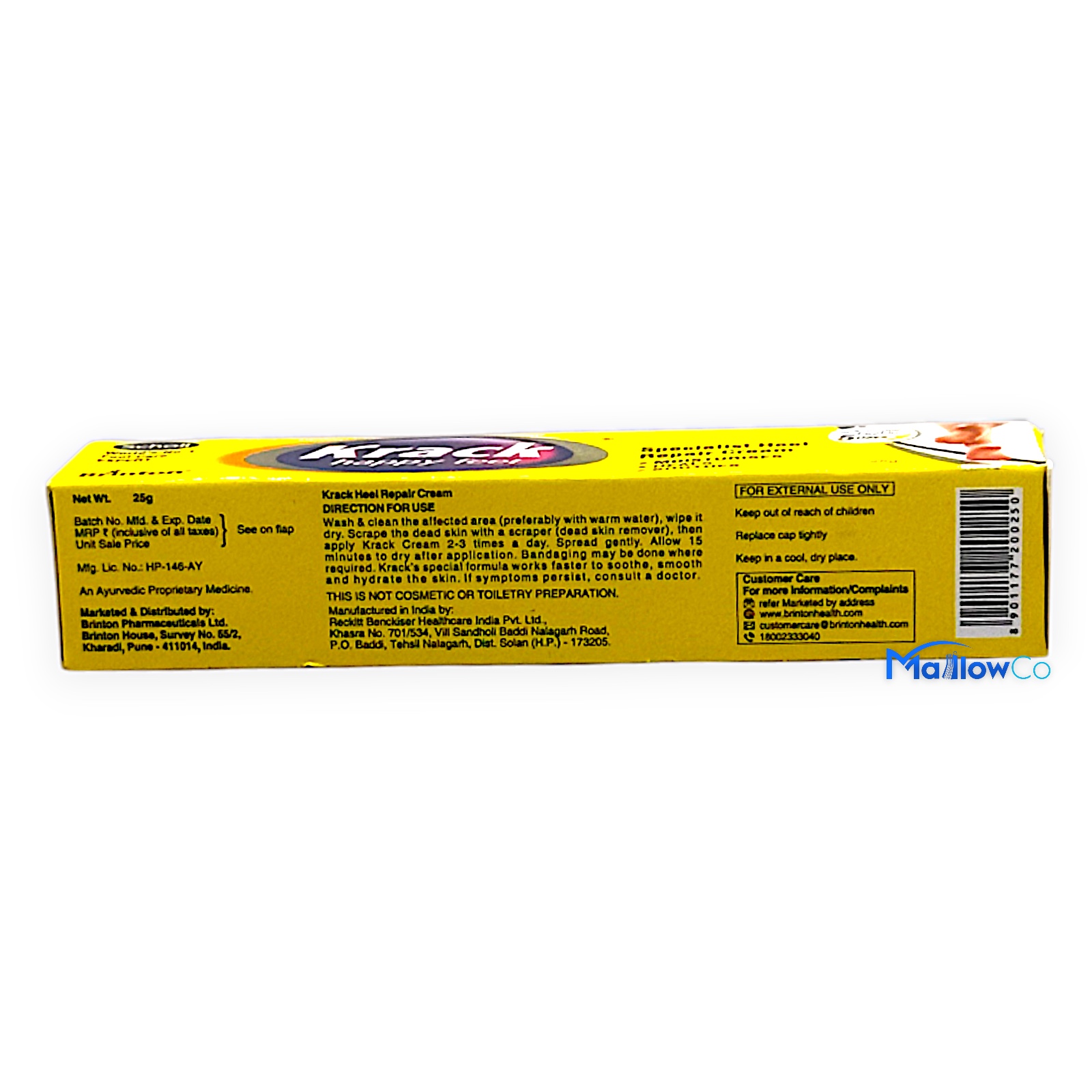 Krack Heel Repair Cream - Cosmetics & Health 25gm - Image 2