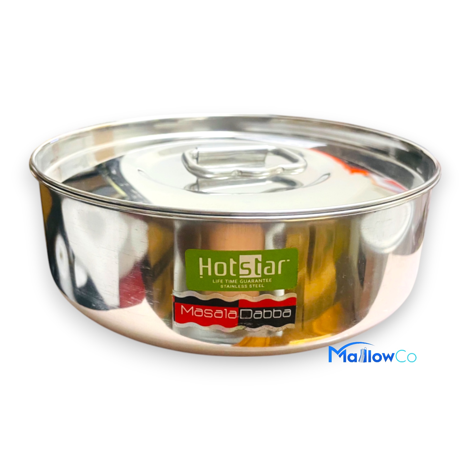 Steel Masala Box Pullable Lid Medium - Kitchen & Utensils 1pcs - Image 2