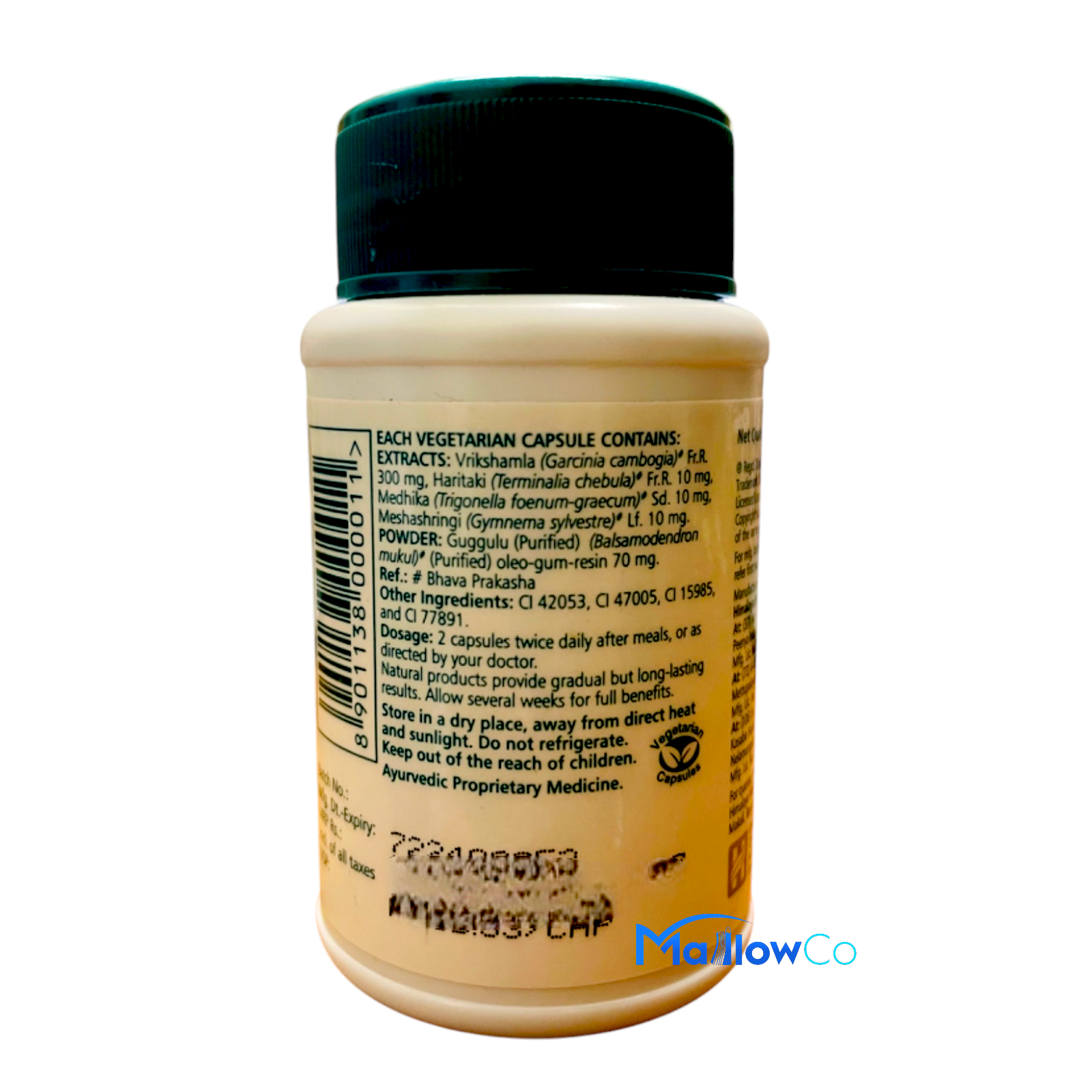 Himalaya AyurSlim  55gm - Cosmetics & Health 1pcs by Himalaya - Image 2