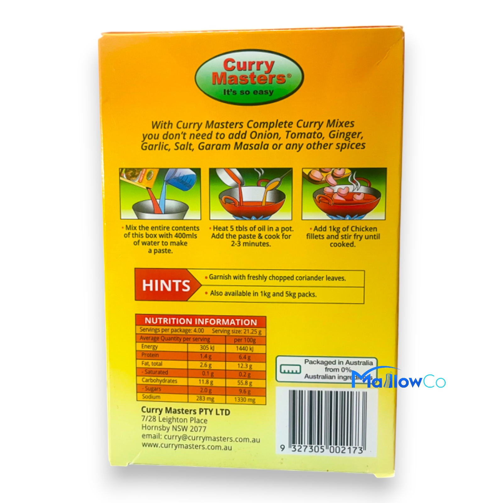 Curry Masters Chicken Curry || Complete Curry Mix (Medium) - Spices & Premix 1pcs by Curry Master - Image 2