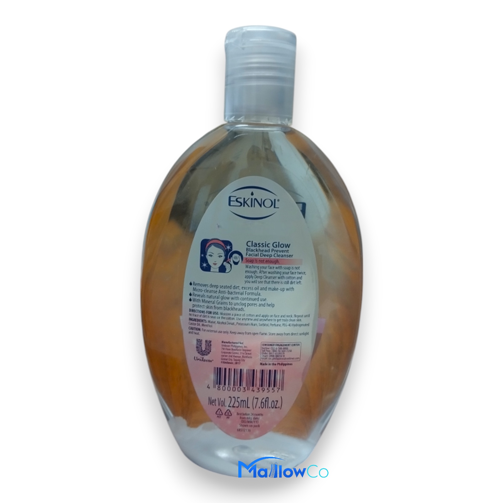 Eskinol Classic Glow Facial Cleanser 225 ml - Cosmetics & Health 1pcs - Image 2