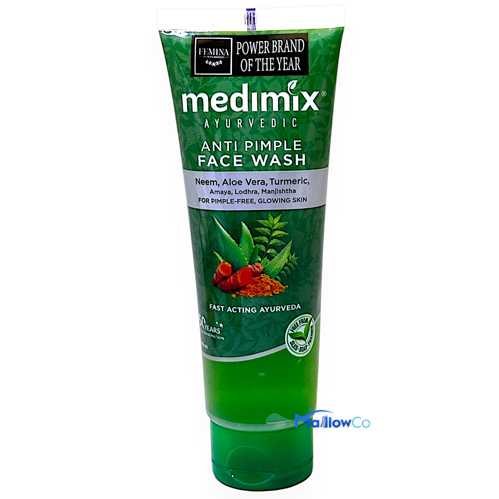 Medimix Ayurvedic Anti Pimple Facewash - Cosmetics & Health 100ml - Image 1