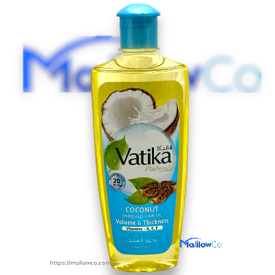 Vatika Natural Coconut Hair Oil 200ml - Cosmetics & Health 200gm - Image 1
