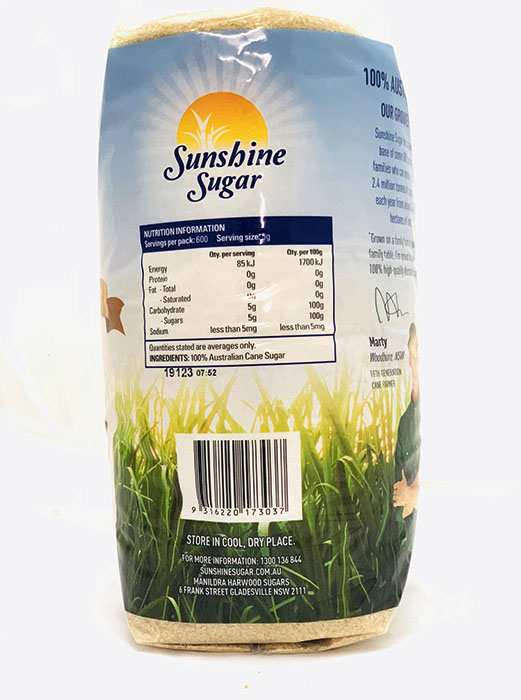 Raw Sugar - Sugar & Tea 3kg - Image 2