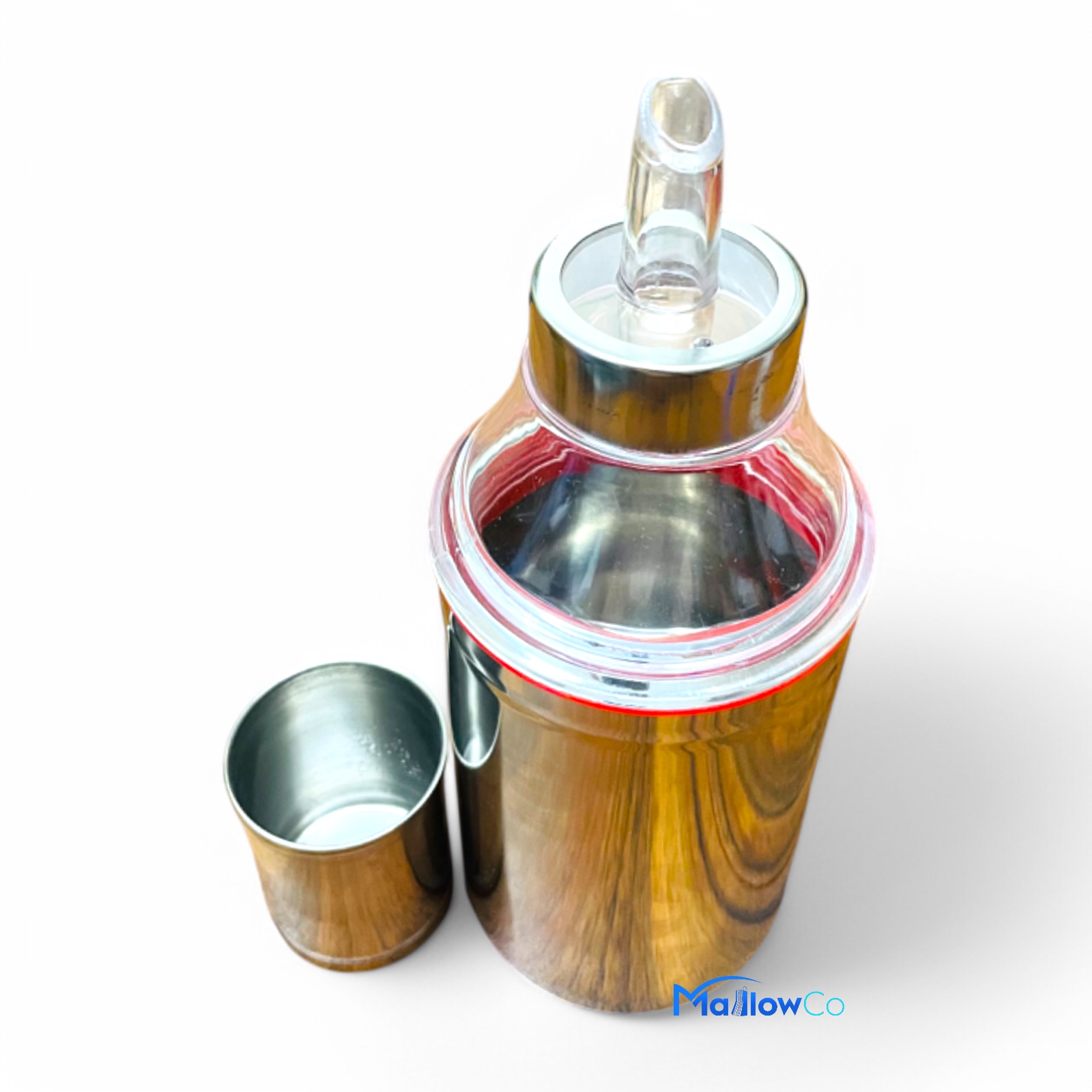 Oil Pourer Stainless Steel 500ml - Kitchen & Utensils 1pcs - Image 1