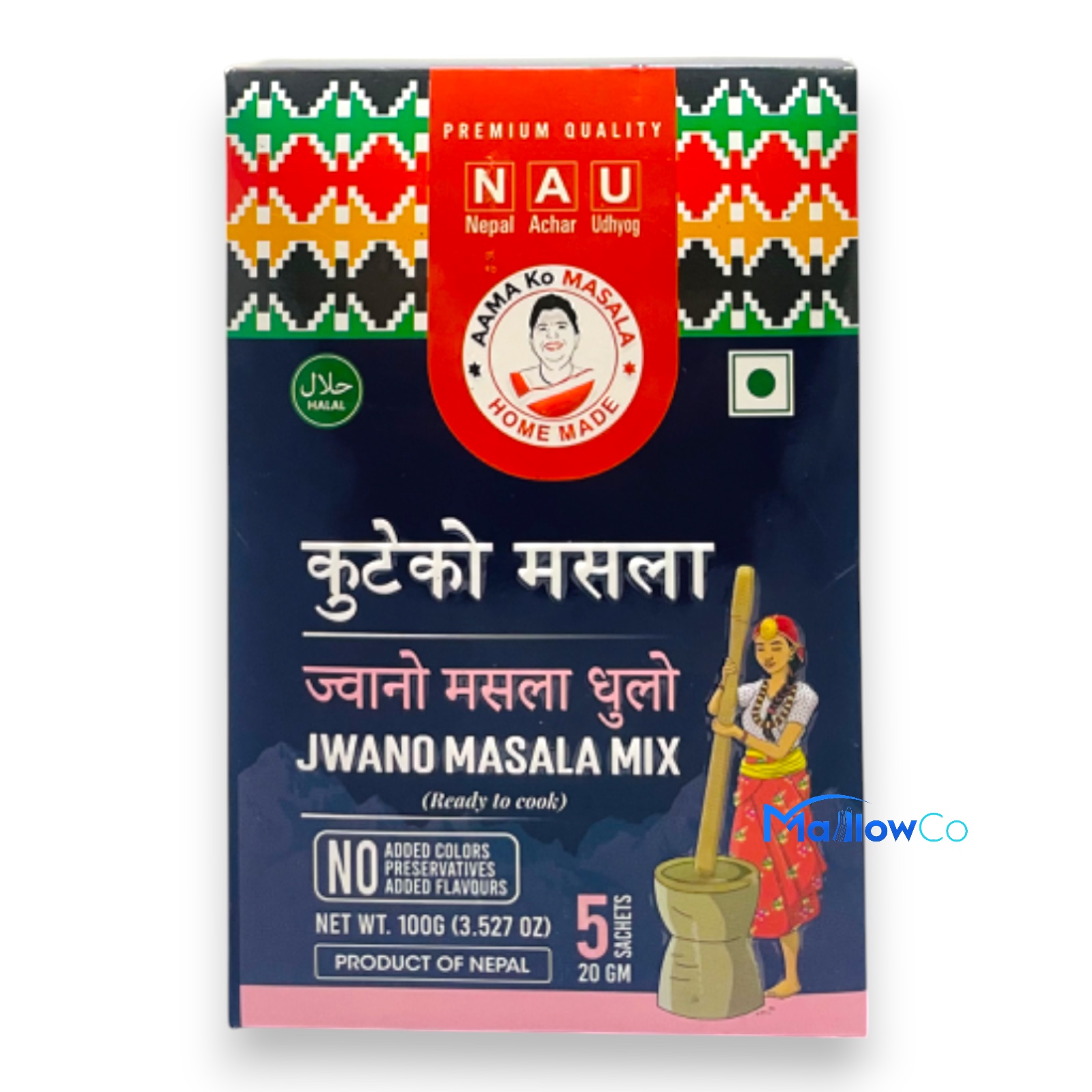 Aama Ko Masala Jwano Masala Mix Ready to Cook 100g - Spices & Premix 1pcs - Image 1