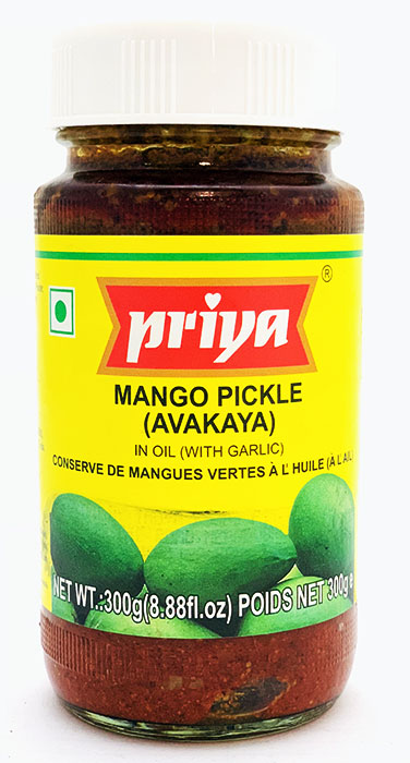 Priya Mango Pickle (Avakaya) - Pickle & Chutney 300gm - Image 1