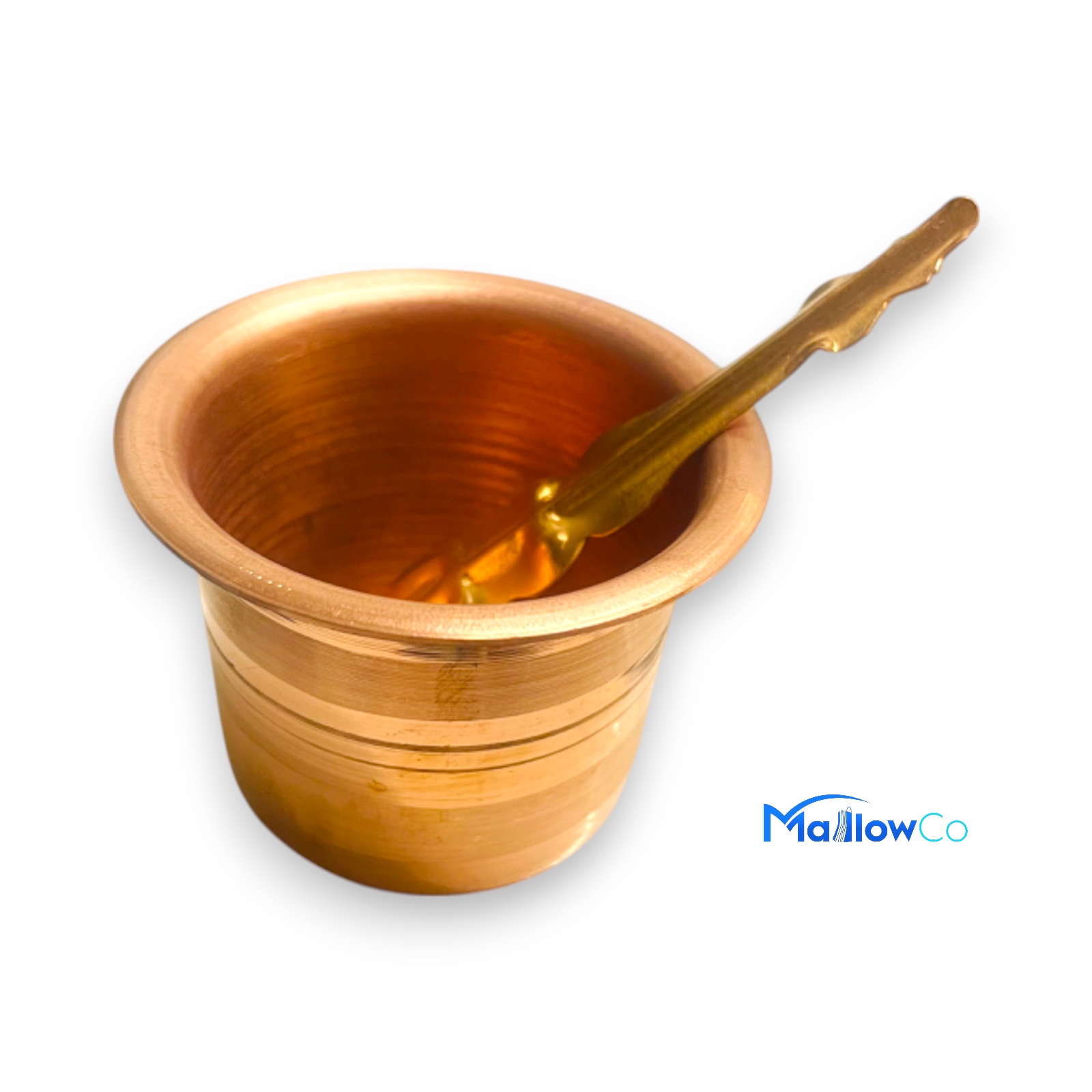 Pancha Patra With Spoon Copper - Kitchen & Utensils 1pcs - Image 1
