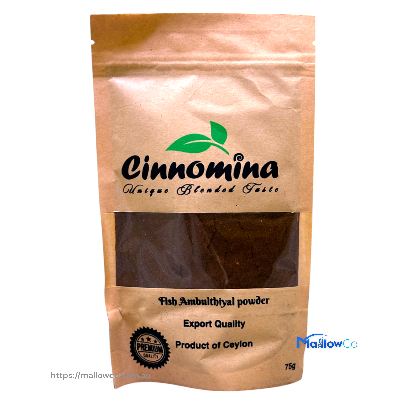 Cinnomina Fish Ambulthiyal Powder - Spices & Premix 75gm - Image 1