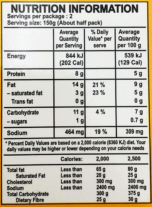 MTR Muttar Paneer - Daily Needs & Others 1pcs - Image 2
