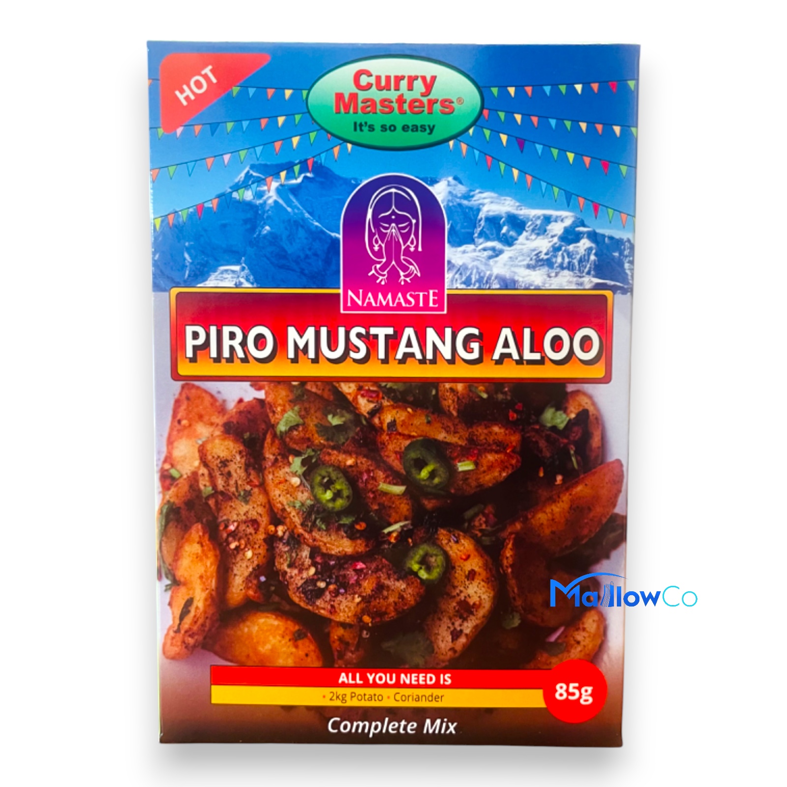 Curry Masters Mustang Aloo Masala – Authentic Nepali-Style Spiced Potato Mix