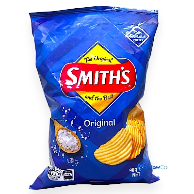 Smith’s Original Potato Chips – Classic Crinkle-Cut Snack
