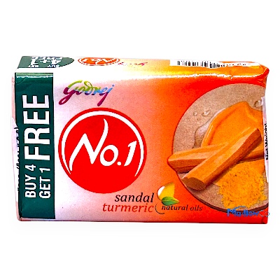 Godrej No.1 Sandal Turmeric Soap