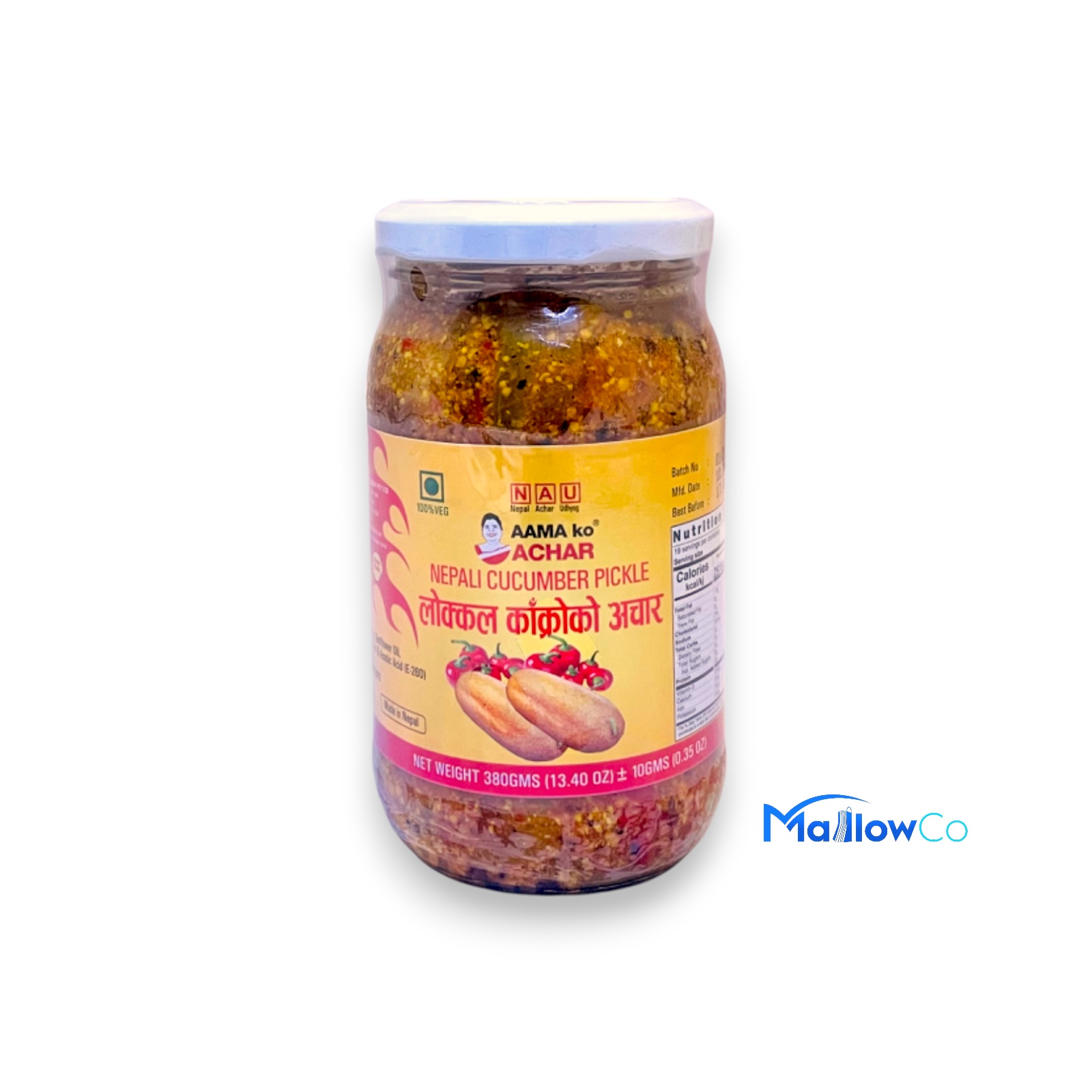 Aamako Nepali Cucumber Pickle || Local Kakroko Achar