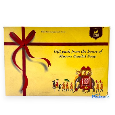 6 Mysore Sandal Soap  Gift each 150gm