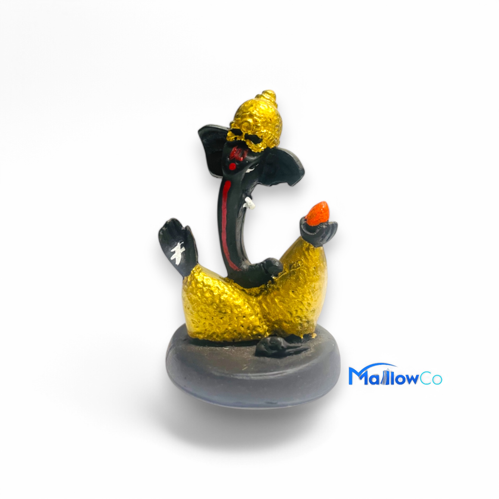 Lucky Ganesha Statue Car Dashboard Decor